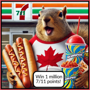 Win 1 million 7/11 points