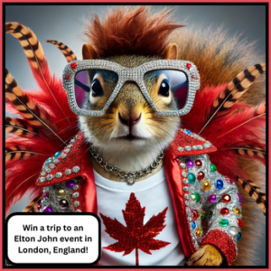 Win a trip to London, England for an Elton John event!