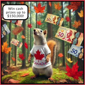 Win cash prizes up to $150,000.