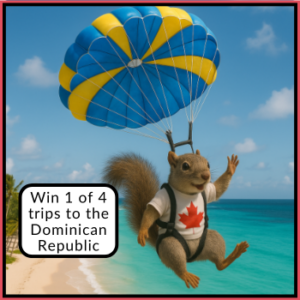 Win 1 of 4 trips to the Dominican Republic!