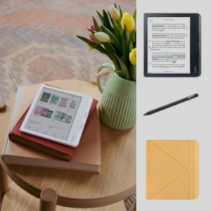 Win a Kobo Libra reader, with stylus and case