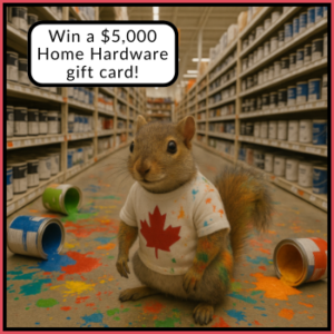 Win a $5,000 Home Hardware gift card